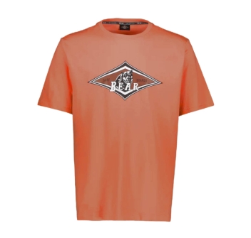 BEAR SURFBOARDS T-SHIRT BIG LOGO LANGOUSTINO