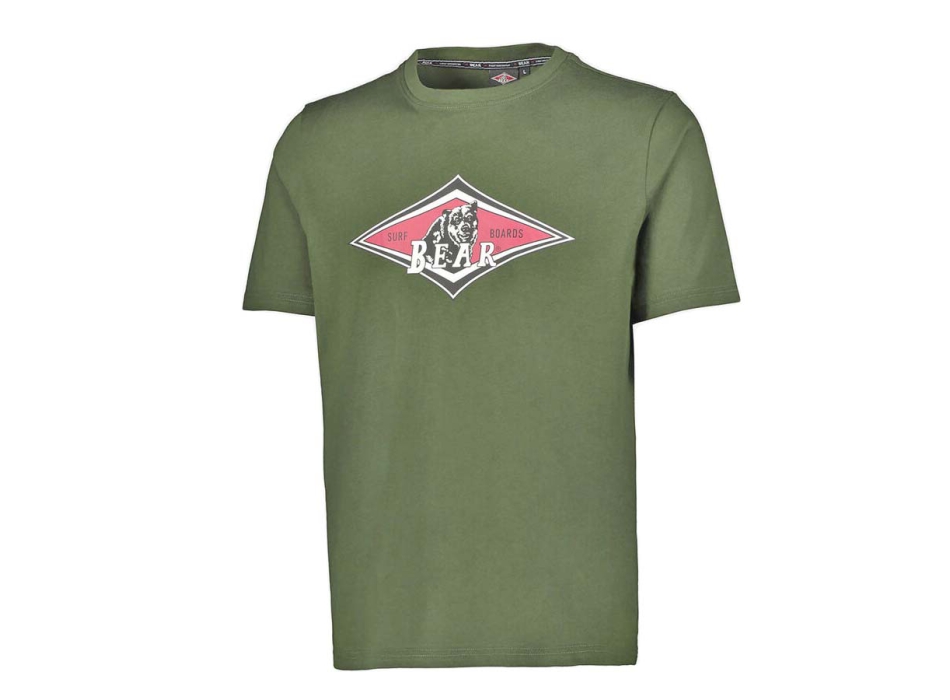 BEAR SURFBOARDS T-SHIRT AGAVE GREEN