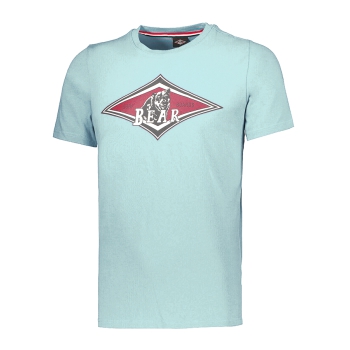 BEAR SURFBOARDS T-SHIRT CLOUD BLUE