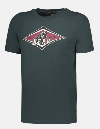 Bear Surfboards T-shirt Dark Slate