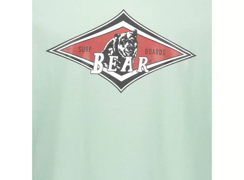 BEAR SURFBOARDS T-SHIRT LICHEN
