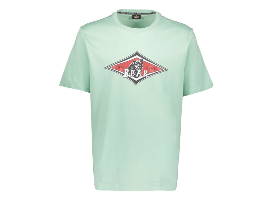 BEAR SURFBOARDS T-SHIRT LICHEN