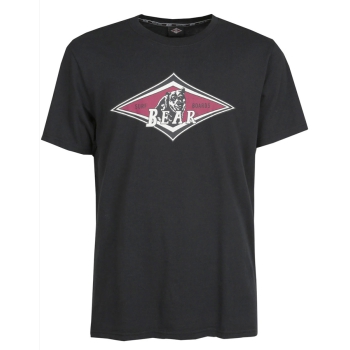 BEAR SURFBOARDS T-SHIRT PIRATE BLACK