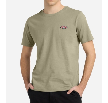 BEAR SURFBOARDS T-SHIRT SMALL LOGO BROWN RICE