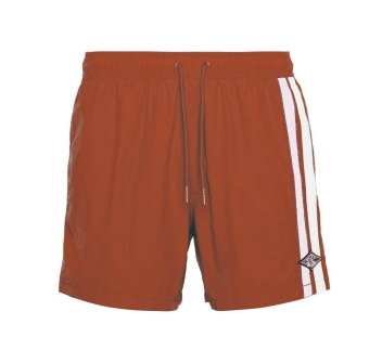 BEAR SURFBOARDS VOLLEY STRIPES SHORTS LANGOUSTINE