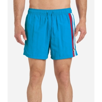 BEAR SURFBOARDS VOLLEY STRIPES SHORTS MOSAIC BLUE