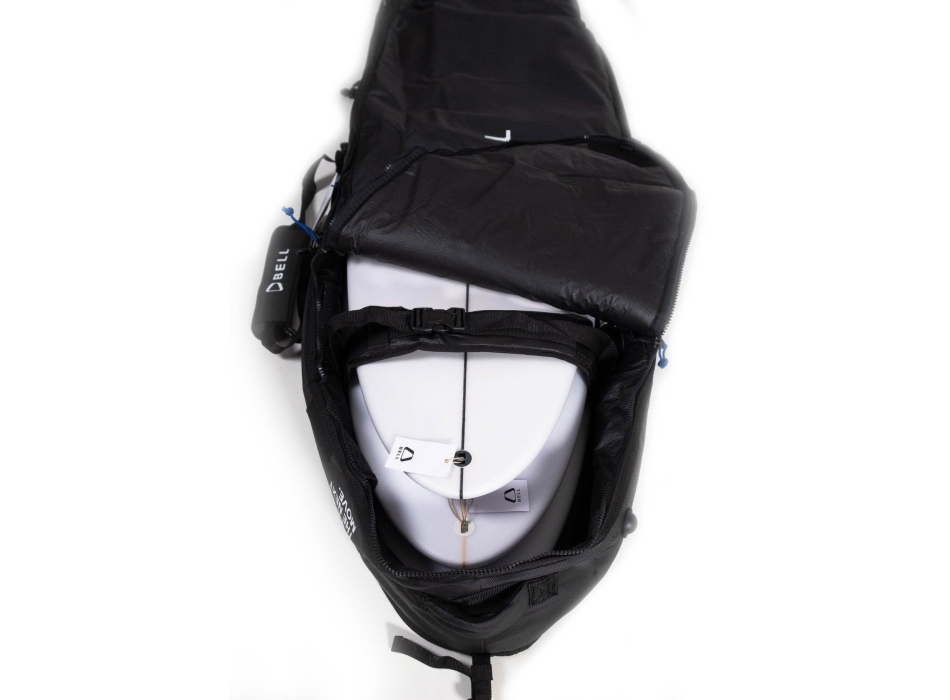 BELL 7'3" BOARDBAG EXPLORER DOUBLE 2 BOARDS TRAVEL BOARDBAG