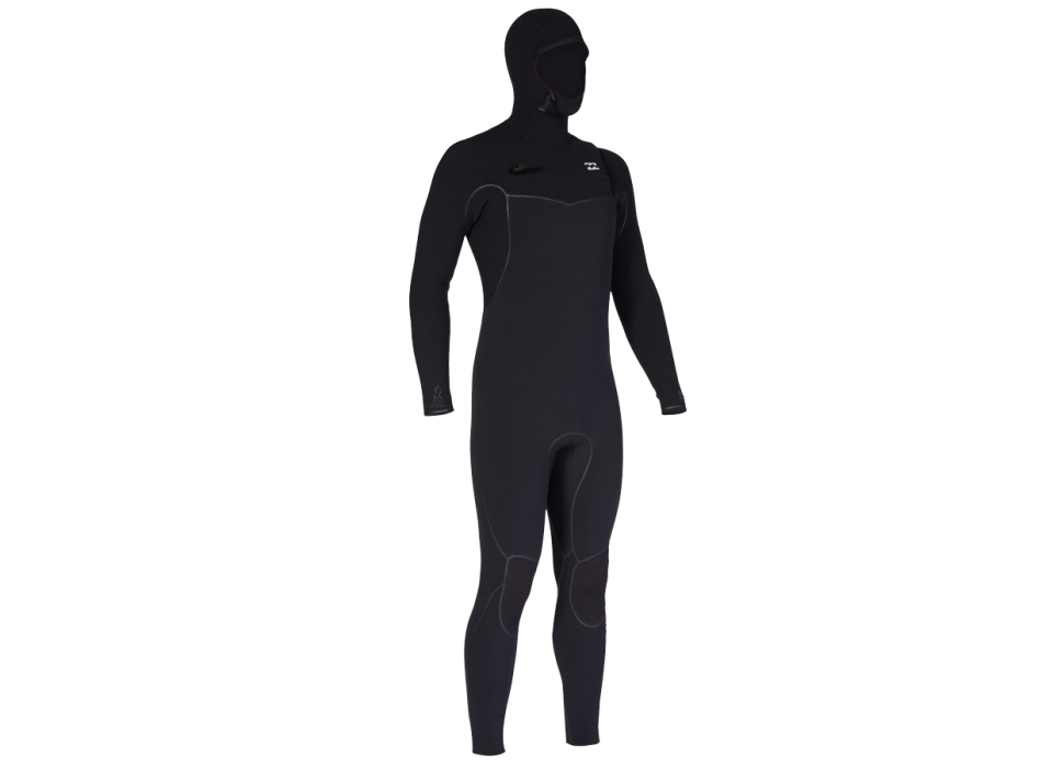 BILLABONG 5/4 FURNACE HOODED CHEST ZIP WETSUIT FOR MEN