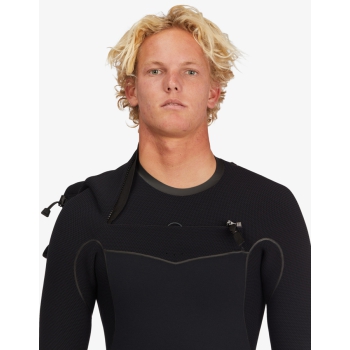 BILLABONG 5/4 FURNACE HOODED CHEST ZIP WETSUIT FOR MEN