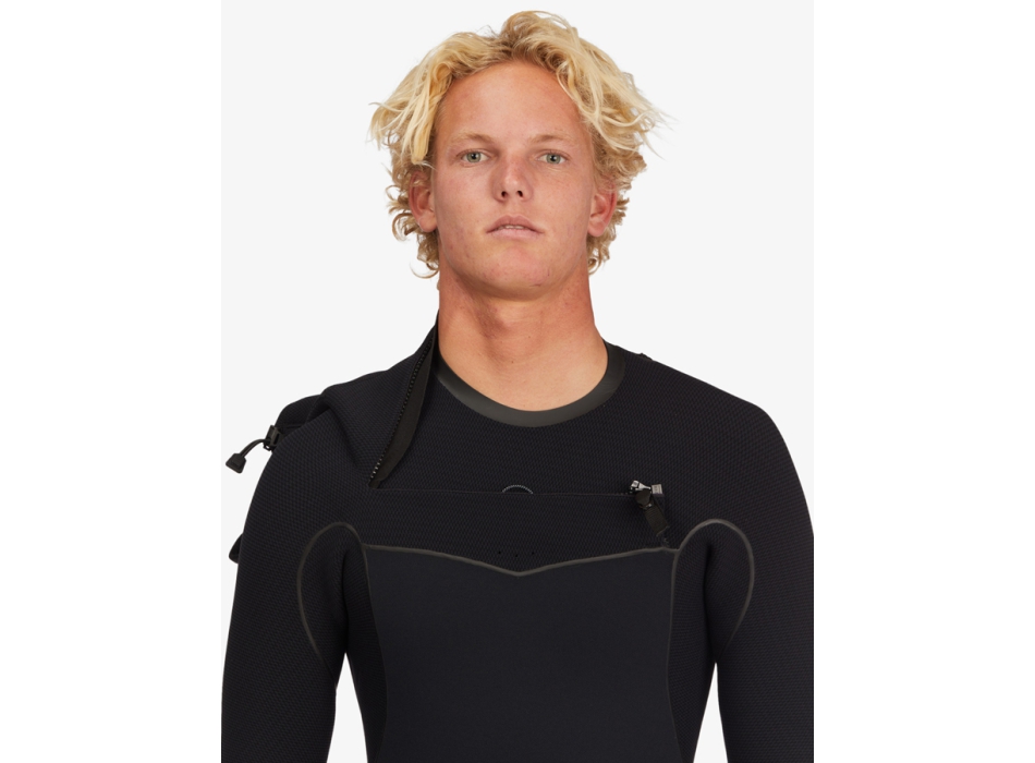 BILLABONG 5/4 FURNACE HOODED CHEST ZIP WETSUIT FOR MEN