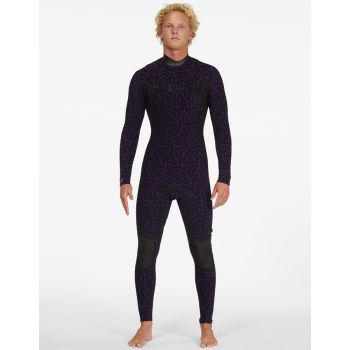 BILLABONG 5/4 FURNACE CHEST ZIP WETSUIT FOR MEN