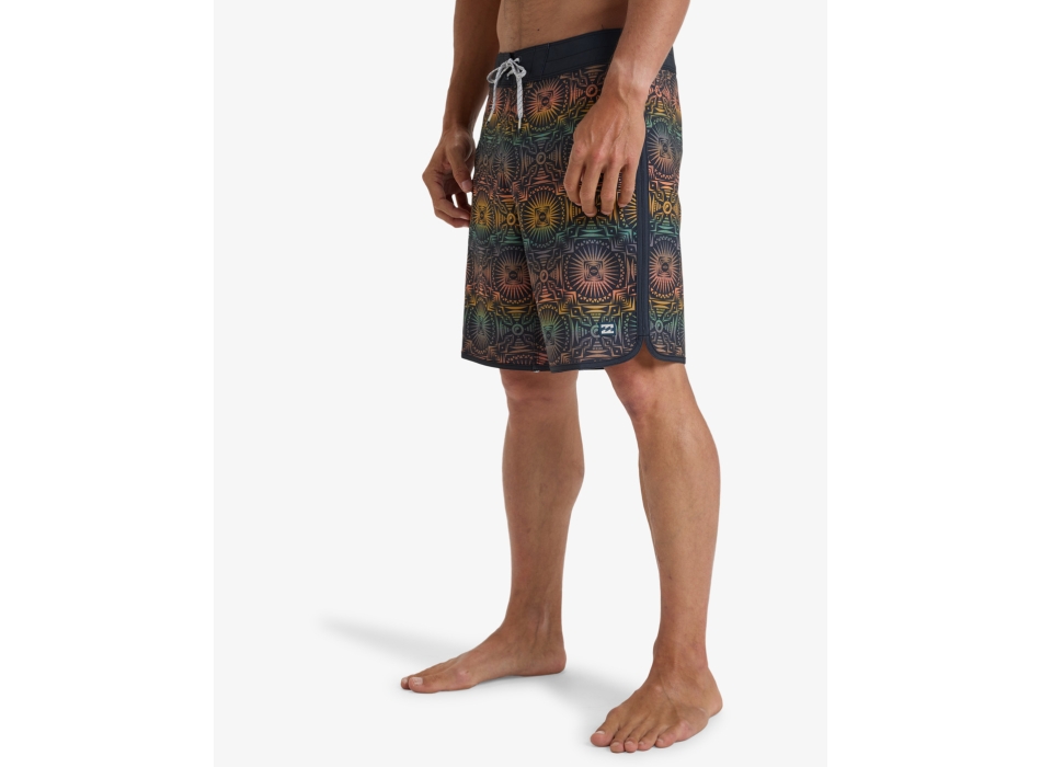 BILLABONG 73 THEME PRO 18.5" BOARDSHORTS GRAPHITE INDIGO