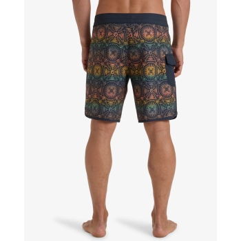 BILLABONG 73 THEME PRO 18.5" BOARDSHORTS GRAPHITE INDIGO