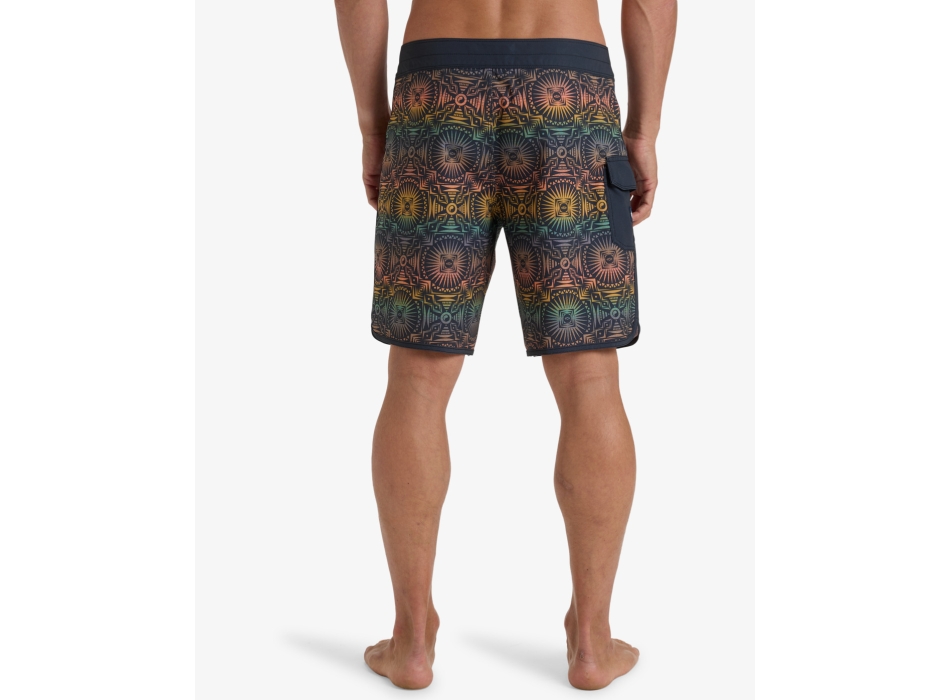 BILLABONG 73 THEME PRO 18.5" BOARDSHORTS GRAPHITE INDIGO