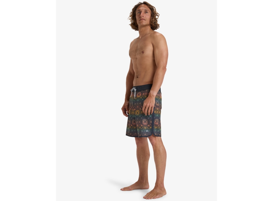 BILLABONG 73 THEME PRO 18.5" BOARDSHORTS GRAPHITE INDIGO