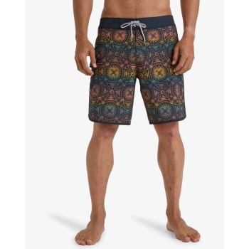 BILLABONG 73 THEME PRO 18.5" BOARDSHORTS GRAPHITE INDIGO