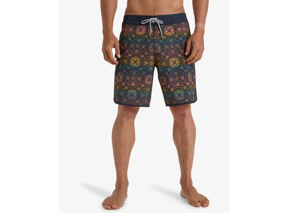 BILLABONG 73 THEME PRO 18.5" BOARDSHORTS GRAPHITE INDIGO