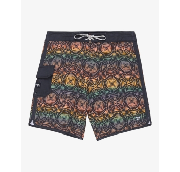 BILLABONG 73 THEME PRO 18.5" BOARDSHORTS GRAPHITE INDIGO
