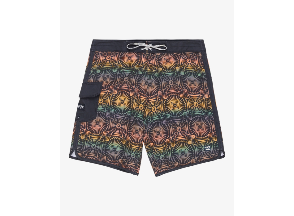 BILLABONG 73 THEME PRO 18.5" BOARDSHORTS GRAPHITE INDIGO
