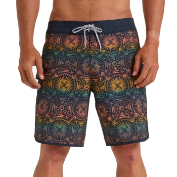 BILLABONG 73 THEME PRO 18.5" BOARDSHORTS GRAPHITE INDIGO