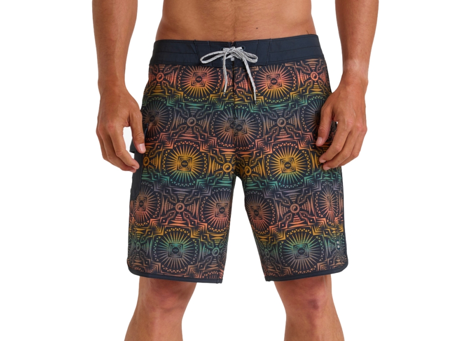 BILLABONG 73 THEME PRO 18.5" BOARDSHORTS GRAPHITE INDIGO