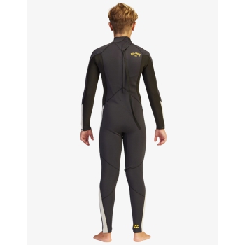 BILLABONG ABSOLUTE 4/3 MM BACK ZIP BOYS 8-14