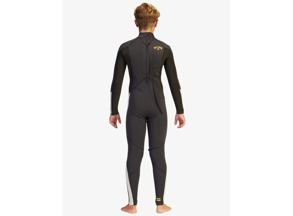 BILLABONG ABSOLUTE 4/3 MM BACK ZIP BOYS 8-14