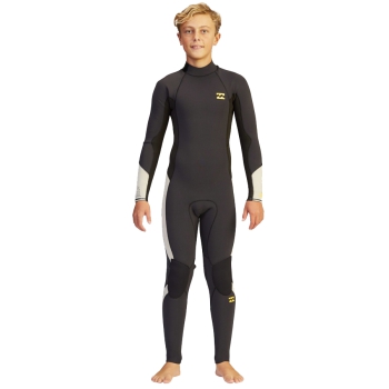 BILLABONG ABSOLUTE 4/3 MM BACK ZIP BOYS 8-14