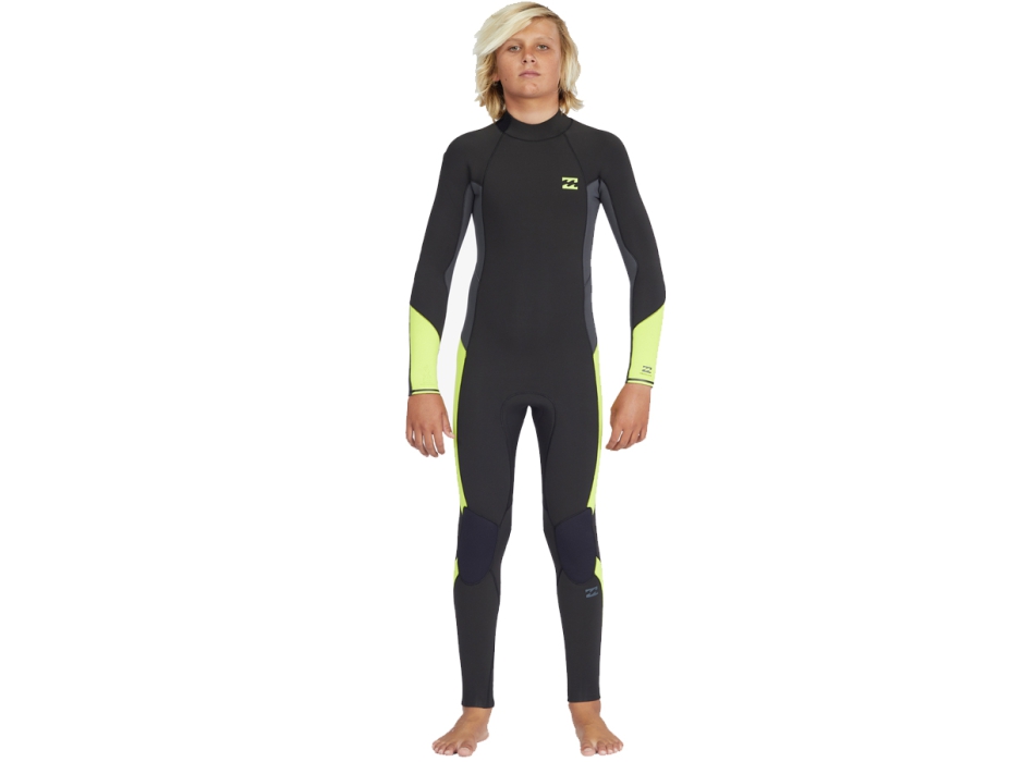 BILLABONG ABSOLUTE 5/4 MM BACK ZIP BOYS