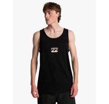 BILLABONG TANK ICON WAVE BLACK