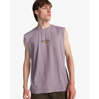 BILLABONG TANK BURN OUT MUSCLE PURPLE ASH