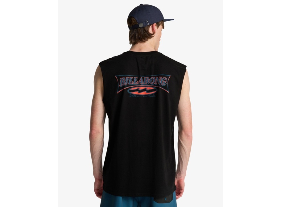 BILLABONG TANK SINCE 73 BURLEIGH BLACK