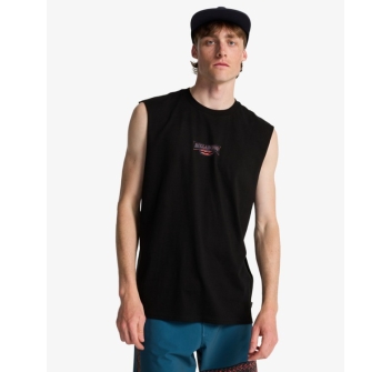 BILLABONG TANK SINCE 73 BURLEIGH BLACK