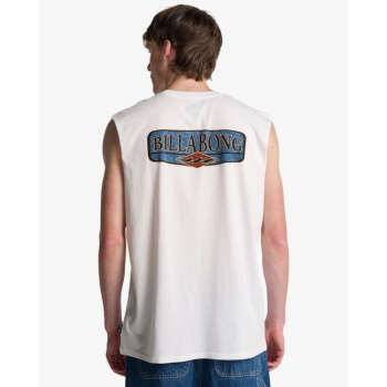 BILLABONG TANK SINCE 73 BURLEIGH WHITE