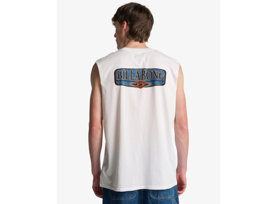 BILLABONG TANK SINCE 73 BURLEIGH WHITE