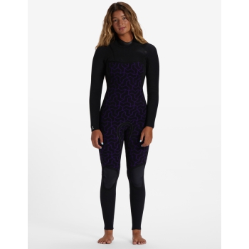 BILLABONG 4/3 FURNACE CHEST ZIP WETSUIT FOR WOMEN