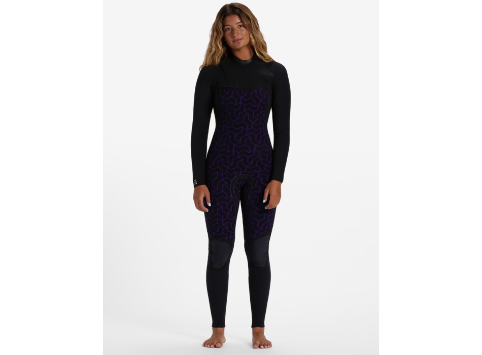 BILLABONG 4/3 FURNACE CHEST ZIP WETSUIT FOR WOMEN