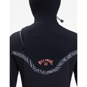 BILLABONG 5/4 FURNACE HOODED CHEST ZIP WETSUIT FOR WOMEN