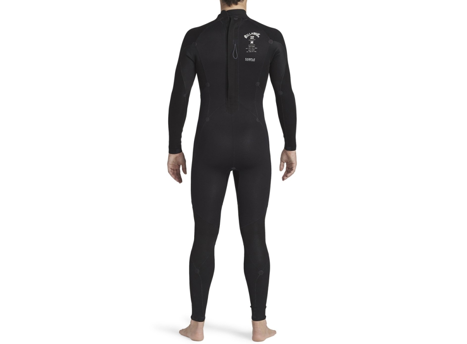 BILLABONG INTRUDER 3/2 MM BACK ZIP