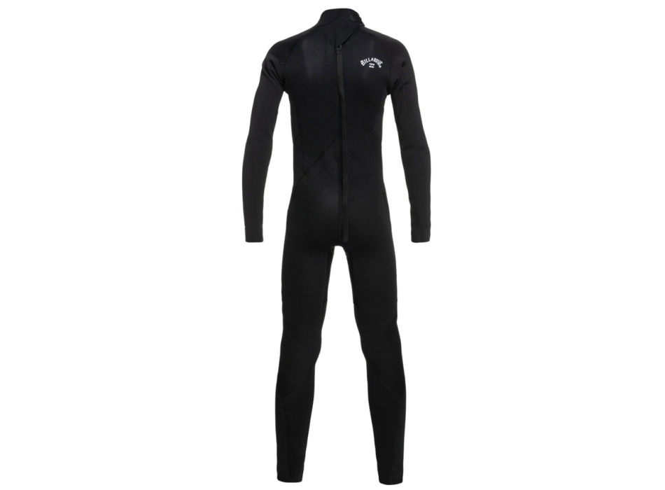 BILLABONG INTRUDER 3/2 MM BACK ZIP JUNIOR BLACK