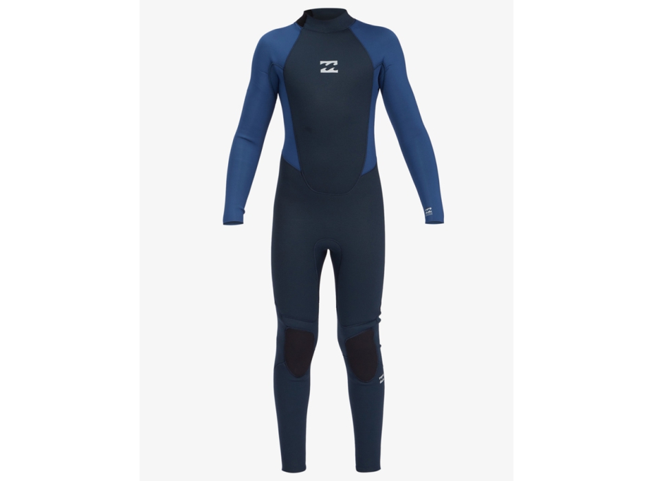 BILLABONG INTRUDER 3/2 MM BACK ZIP NAVY