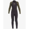 BILLABONG INTRUDER 5/4 MM BACK ZIP BOYS ANTIQUE BLACK