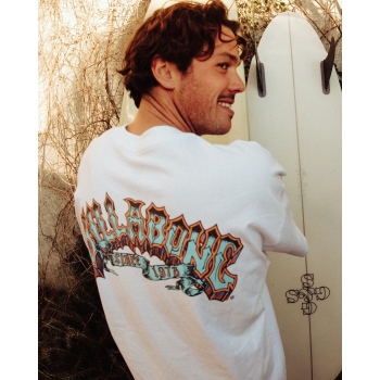 BILLABONG LORD ARCH T-SHIRT WHITE