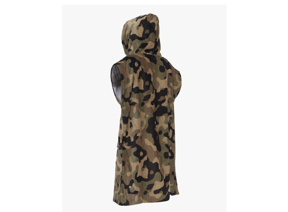 BILLABONG HOODED PONCHO TOWEL CAMO