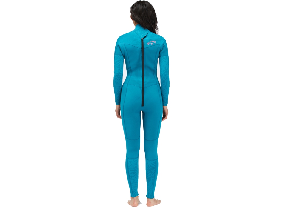 BILLABONG 4/3 SYNERGY BACK ZIP WETSUIT FOR WOMEN