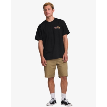 BILLABONG THROWBACK REGULAR T-SHIRT BLACK