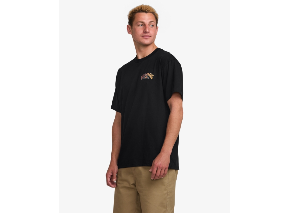 BILLABONG THROWBACK REGULAR T-SHIRT BLACK