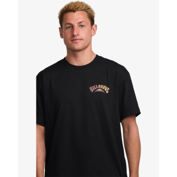 BILLABONG THROWBACK REGULAR T-SHIRT BLACK