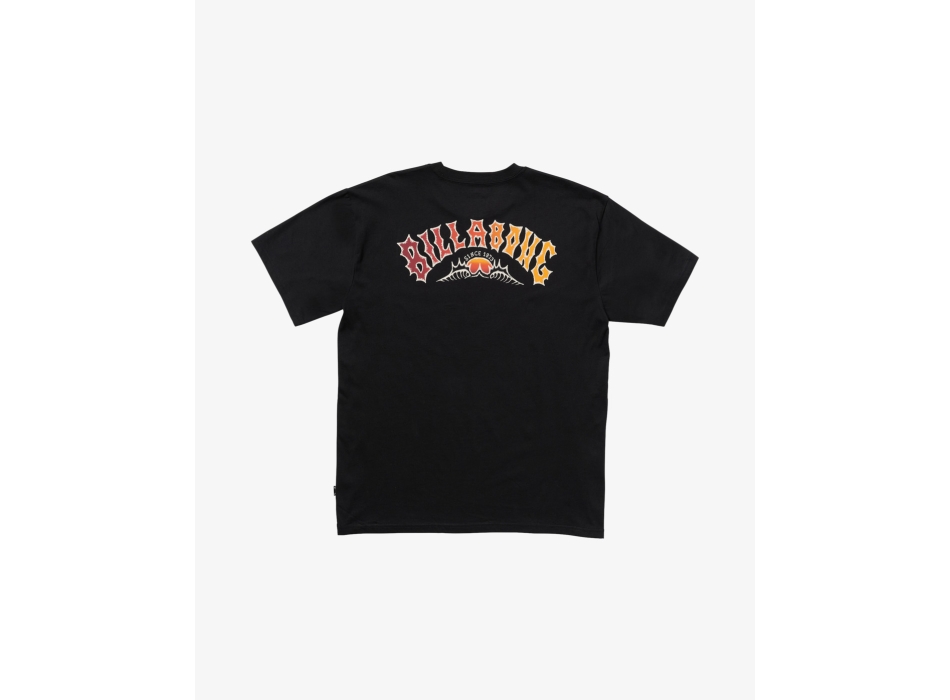 BILLABONG THROWBACK REGULAR T-SHIRT BLACK