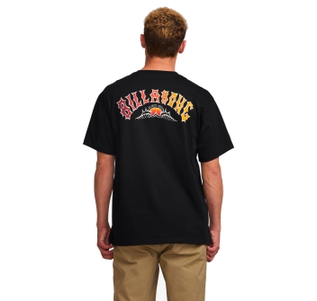 BILLABONG THROWBACK REGULAR T-SHIRT BLACK